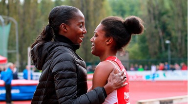 Atletica, Fiona May: «Che emozione la mia Larissa»