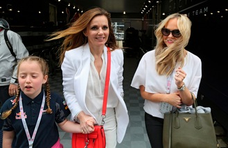 F1: Geri Halliwell incinta, Horner sarà presto papà