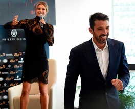 FOTO Golden Foot 2016, Martina Colombari show