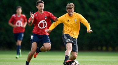 Juventus, Marchisio pronto per il Milan: gioca 60'