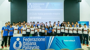 Stagione al via. La Fipav presenta i Club Italia