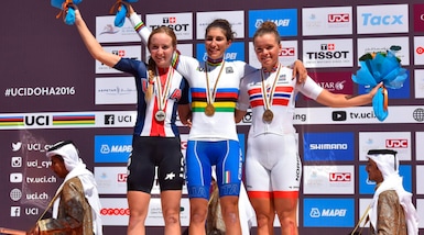Mondiali di ciclismo: medaglia d'oro per l'azzurra Balsamo