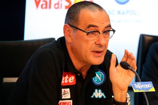 Napoli, Sarri: «Non mi arrendo alla Juventus»