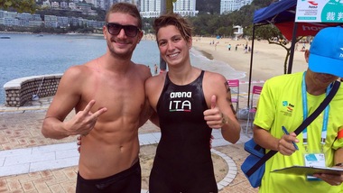 Nuoto, la 10 km è tutta italiana Trionfo per Bruni e Ruffini