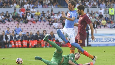 FOTO Napoli-Roma, le immagini della partita