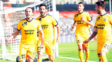 Serie B: Ascoli-Verona 1-4, le immagini del trionfo