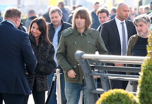 FOTO Liam Gallagher in tribuna per il suo City