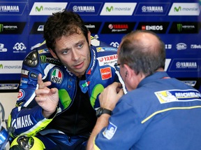 MotoGp Giappone, Rossi: «Non pensavo di cadere»