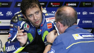 MotoGp Giappone, Rossi: «Non pensavo di cadere»