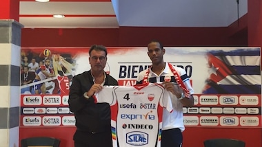 Molfetta ecco Jimenez. “Bello essere qui. Voglio crescere e dare una mano»