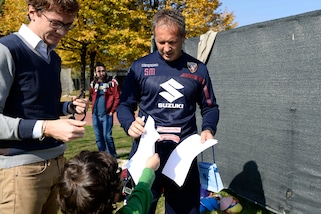 FOTO Torino, Mihajlovic fa entrare i tifosi alla Sisport