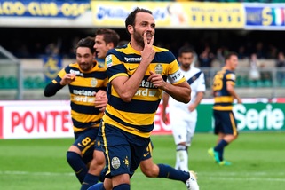 Serie B Verona, Pazzini: «Contento, ma voglio fare meglio»