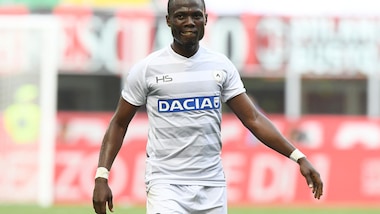 Serie A Udinese, Badu: «Ringrazio tutti. Ora sono a disposizione»