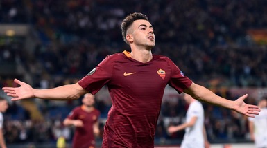 Europa League: Roma-Austria Vienna 3-3, le immagini del pareggio
