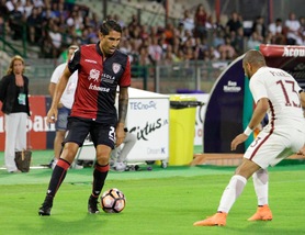 Serie A Cagliari, Borriello resta a riposo per uno stato febbrile