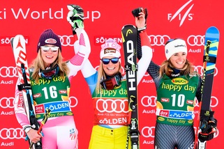 Sci, Bassino show a Soelden