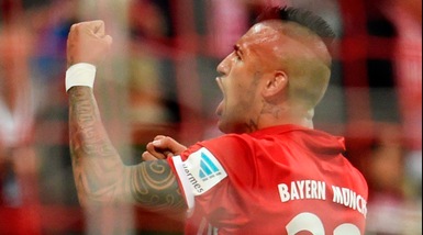 Bundesliga: Vidal trascina il Bayern Monaco