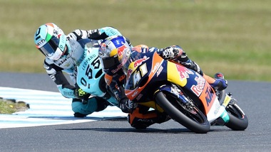 Moto3, Phillip Island: trionfa Binder, secondo Locatelli