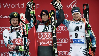 Sci cdm: a Pinturault il gigante di Soelden, 10° De Aliprandini