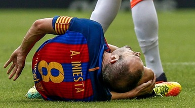 Barcellona, rebus Iniesta: se ci sarà il 'miracolo' gioca il Clasico