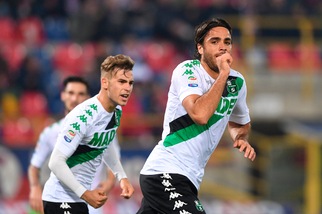 Serie A: Bologna-Sassuolo 1-1, Matri risponde all'eurogol di Verdi
