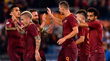 Serie A: Roma-Palermo 4-1; raggiunto il Milan, Juventus a 2 punti