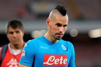 Napoli, Hamsik: «Bravi, nonostante l'espulsione di Gabbiadini»