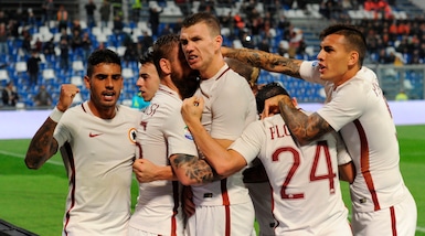 Serie A, i risultati: Dzeko trascina la Roma, Napoli e Lazio ok