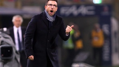 Serie A Sassuolo, Di Francesco: «Alla pari fino all'ingenuità di Lirola»
