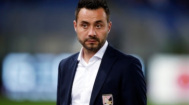 Serie A Palermo, De Zerbi: «Con l'Udinese dobbiamo rialzarci subito»