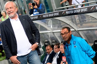 Napoli, De Laurentiis: «Higuain ci teme, non ci invidia»