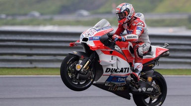 MotoGP, le immagini della pole di Dovizioso