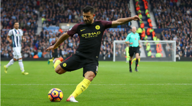 Premier League: Manchester United-Burnley 0-0; West Brom-Manchester City 0-4; Crystal Palace-Liverpool 2-4