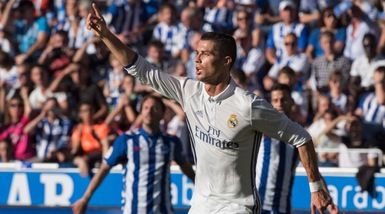 Liga: Alaves-Real Madrid 1-4, Atletico Madrid-Malaga 4-2, Barcellona-Granada 1-0