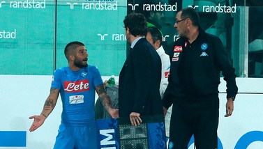 Tensione Napoli, Sarri: «Insigne deve stare zitto. Juve? Non meritavamo di perdere»
