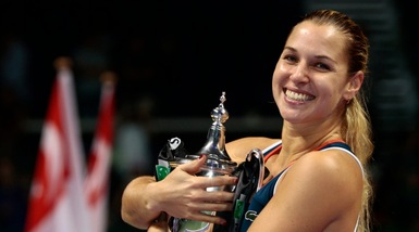 Tennis: Cibulkova vince Masters donne, Kerber ko in due set