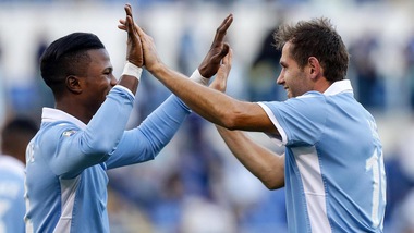 Lulic e Immobile trascinano la Lazio: sconfitto il Sassuolo