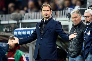 Inter, De Boer: «Primo tempo da dimenticare, nell'intervallo ero molto nervoso»