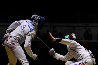 La scherma azzurra vicina a Norcia, quartier generale del fioretto