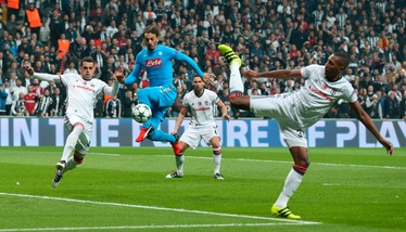 Champions League: Besiktas-Napoli 1-1, le immagini del match