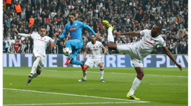 Champions League: Besiktas-Napoli 1-1, le immagini del match
