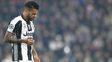 Juventus-Lione 1-1, le pagelle dei bianconeri: Dani Alves delude, Marchisio combatte