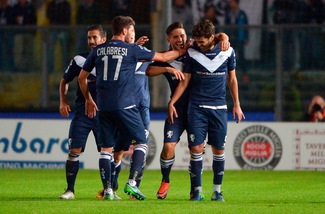 Serie B Brescia decide Martinelli alla fine: Cesena ko 3-2