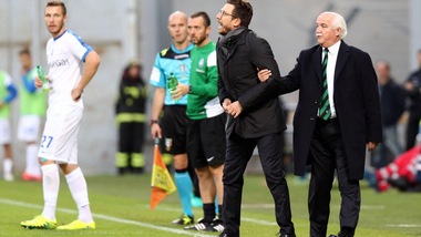 Serie A Sassuolo, Di Francesco: «Curioso di vedere se mi squalificano»