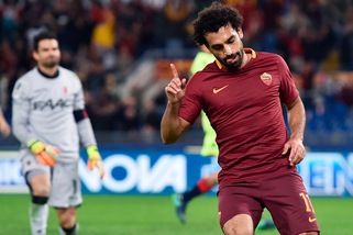 Serie A: Roma-Bologna 3-0, i tre gol di Salah e le emozioni della partita
