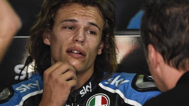 Moto3, Bulega: «Avevo dolore, ma ho fatto un gran qualifica»