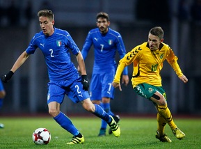 Under 21, Conti: «Giocare a Bergamo, è una bella emozione»