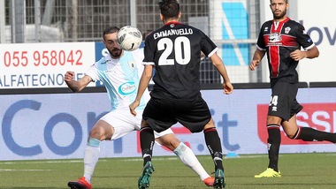Serie B, Virtus Entella-Pro Vercelli 0-0: le immagini della partita