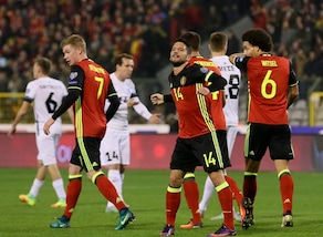 Belgio esagerato: ne fa otto all'Estonia!