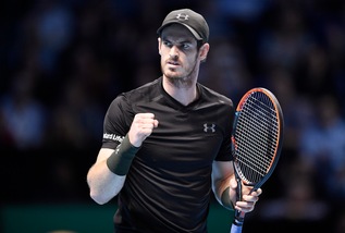 Tennis, Atp Finals: Murray-Nishikori, il britannico avanti a 1,25